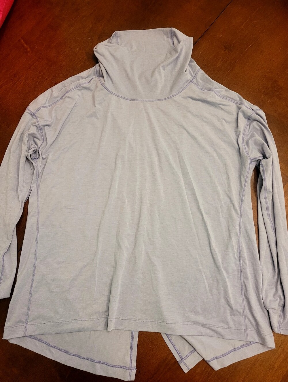 Lululemon Light Lavender Turtleneck Long-Sleeve Top